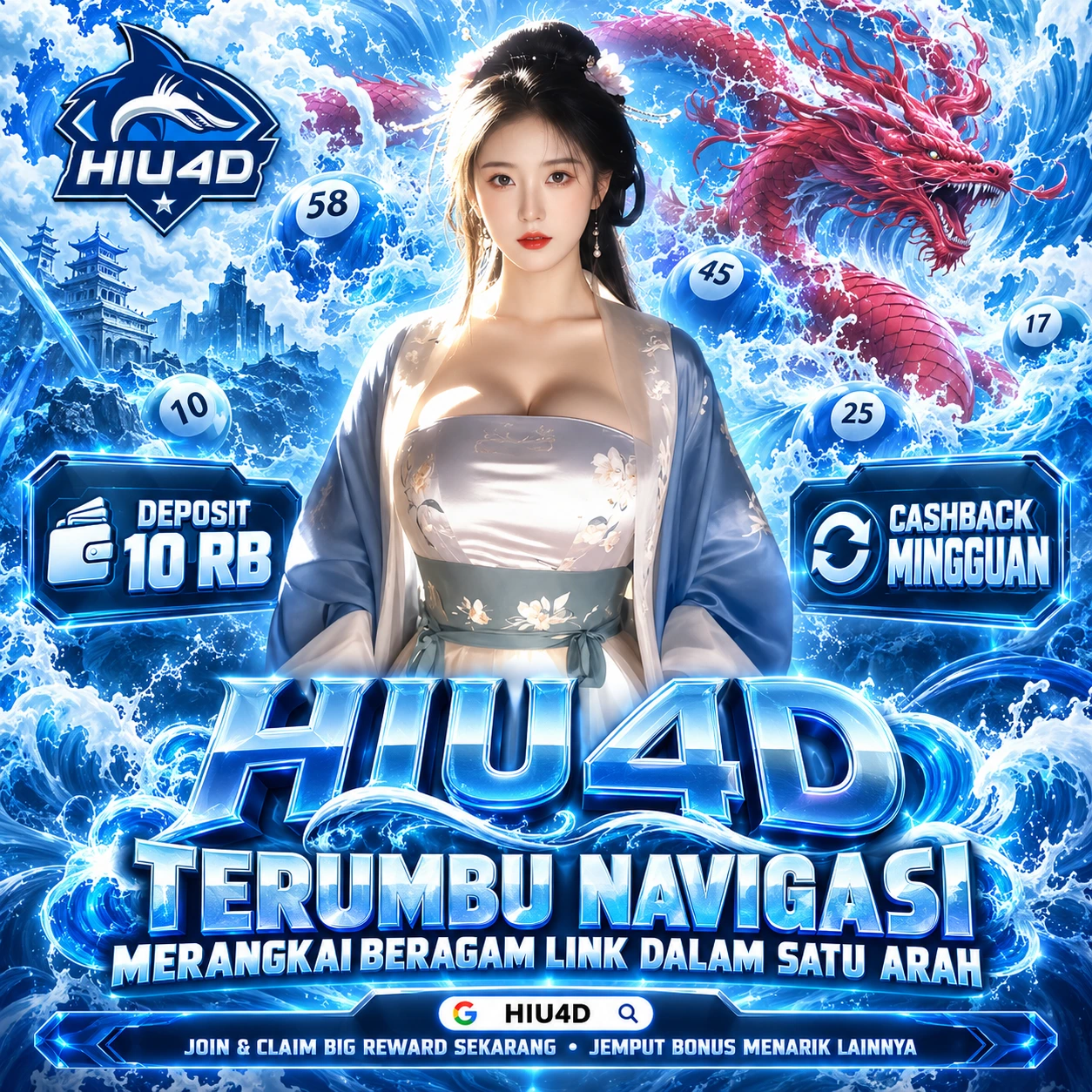 HIU4D: Terumbu Navigasi Merangkai Beragam Link dalam Satu Arah